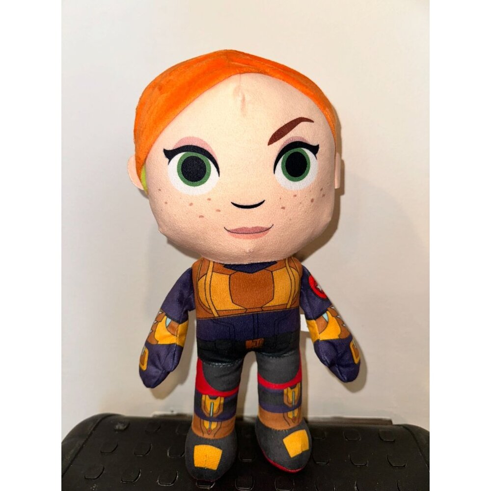 GI Joe Scarlett Red Plush Doll Toy